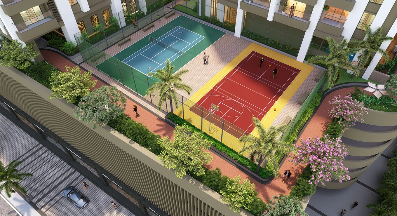 Venkatesh Erandwane Central Pune Tower Elevation and Facade